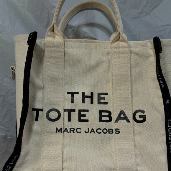 Marc Jacobs Canvas Medium  "The Tote Bag" -  (Warm Sand) - Picture 12 of 14